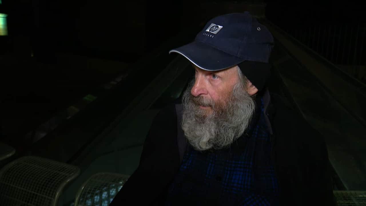 Maury, 70, feels that the bollards were a move by the City of Sydney to stop access to food.