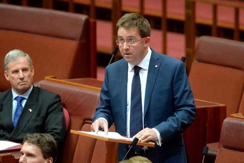 Liberal Party Senator James McGrath has also quit.