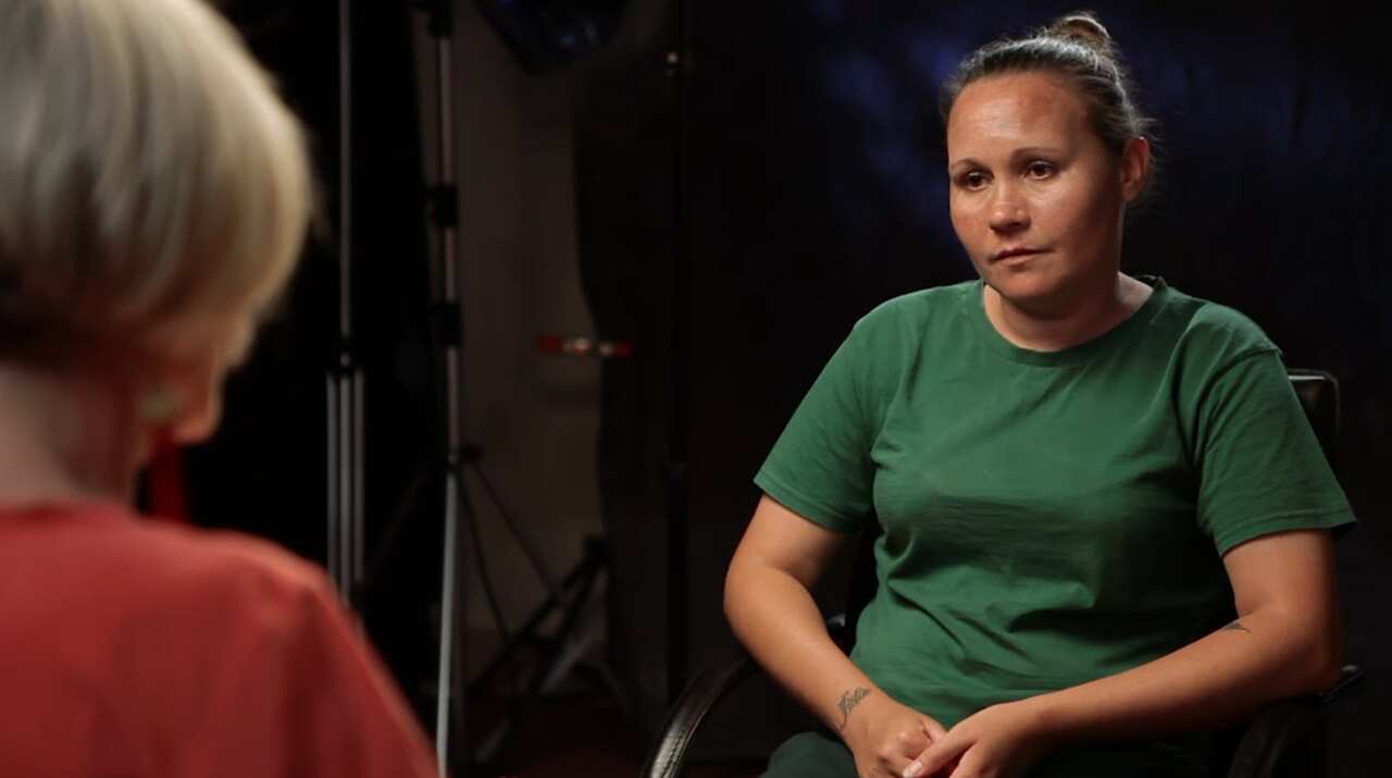 'Meagan', with Insight host Jenny Brockie