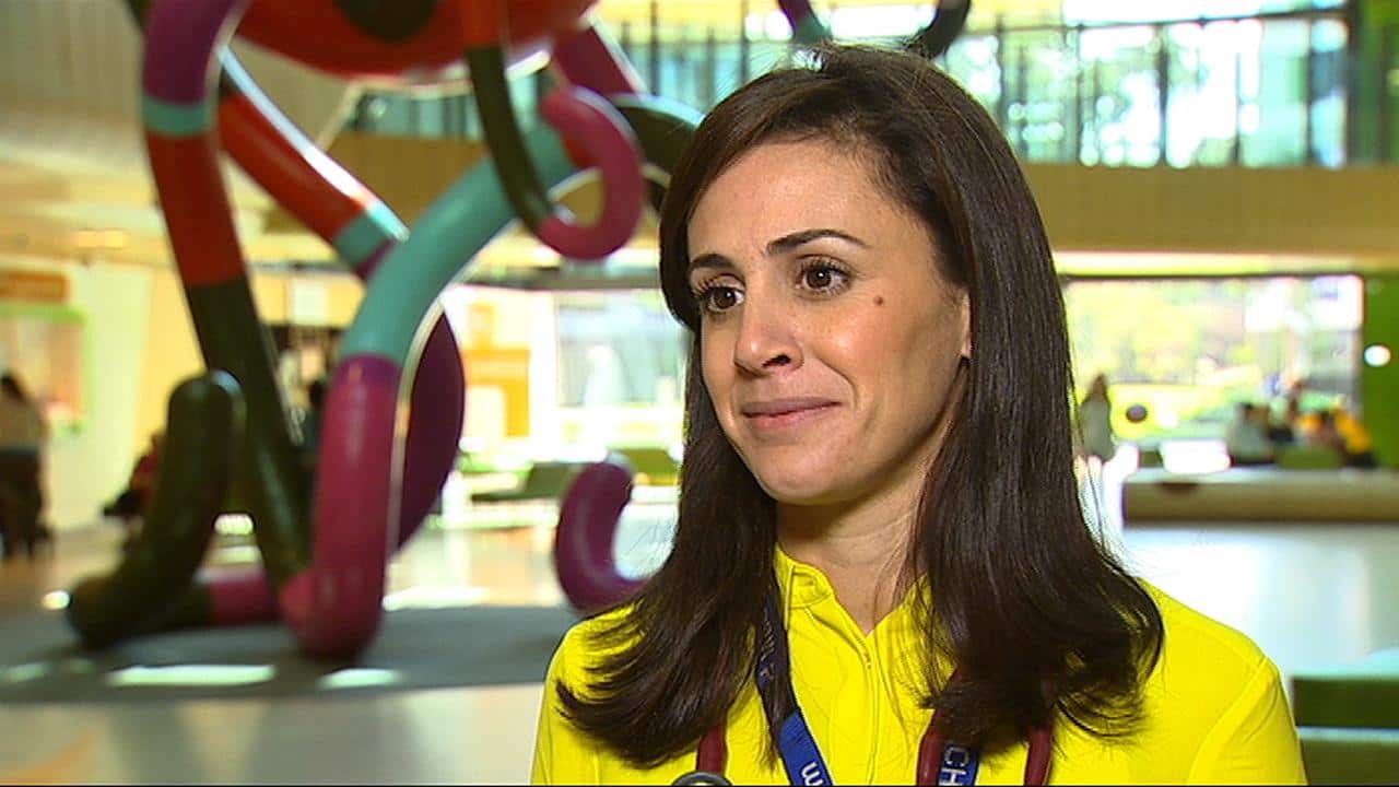 Paediatrician Dr Anthea Rhodes