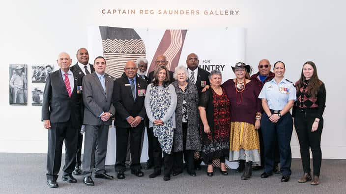 The Indigenous men and women who served for Australia. (Australian War Memorial)