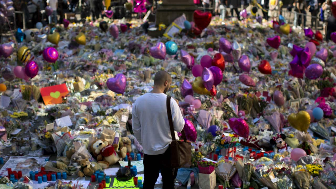 Tributes paid to the victims of the Manchester terror attack.