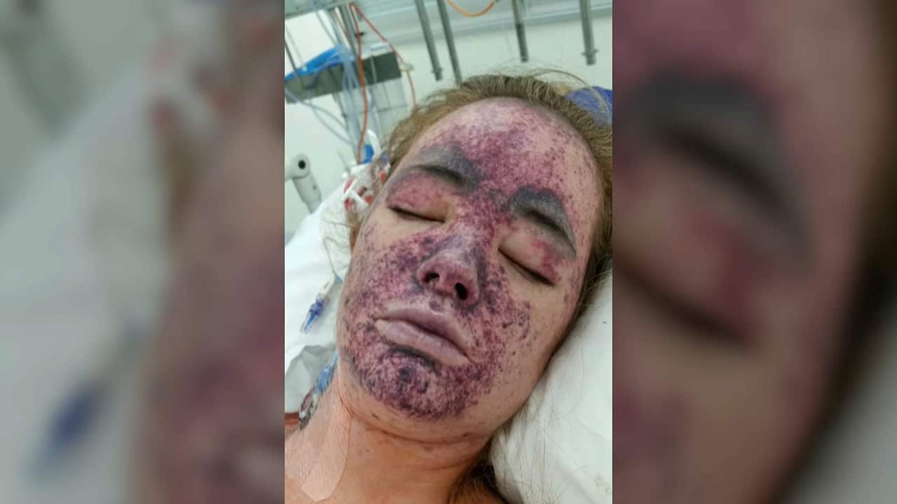 Lily O’Connell in hospital 