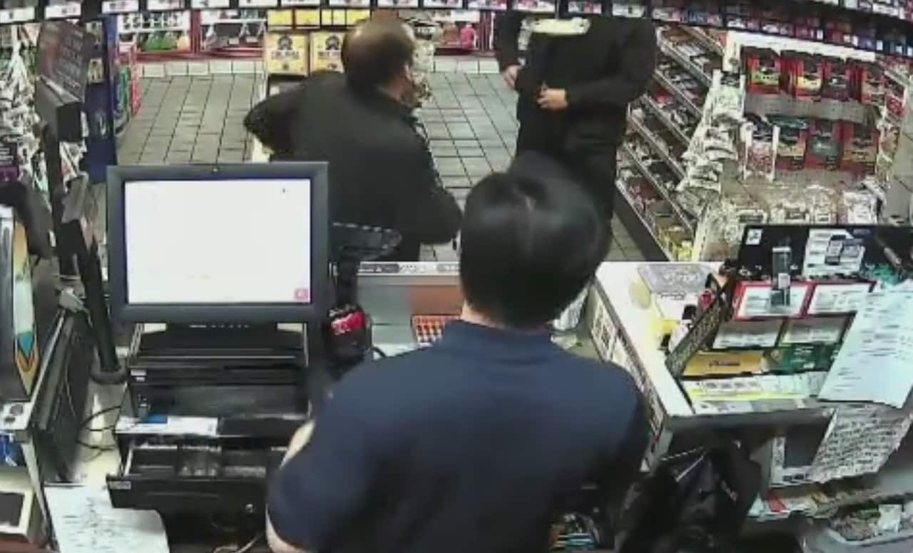 Jose Arreola speaking to the officer moments before the weapon was pulled out. 