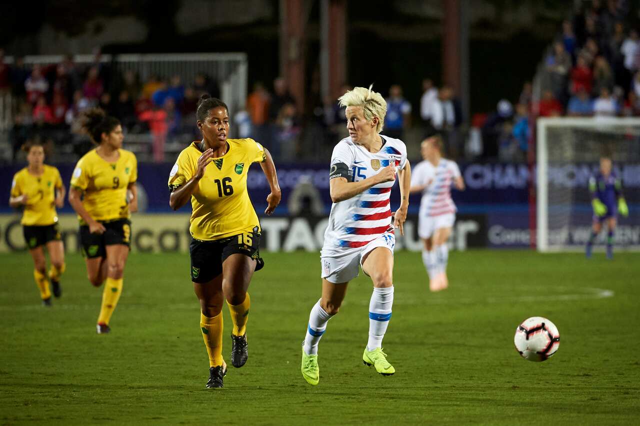 Megan Rapinoe in October.