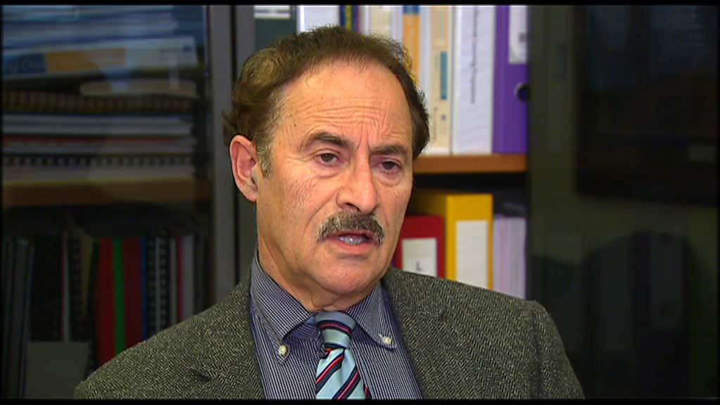 Grateful for bipartisan support ... the principal of the Victorian School of Languages, Frank Merlino. 