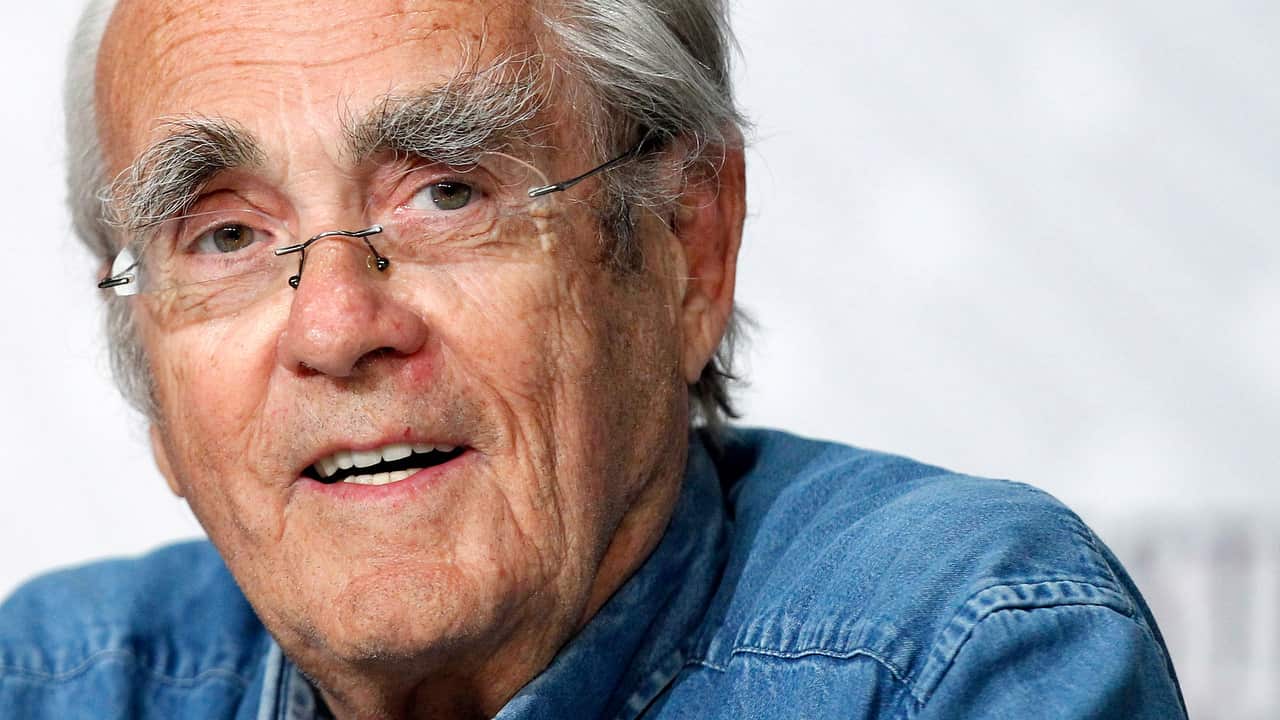 French composer Michel Legrand attends the press conference for 'Max Rose' during the 66th annual Cannes Film Festival in Cannes in 2013.