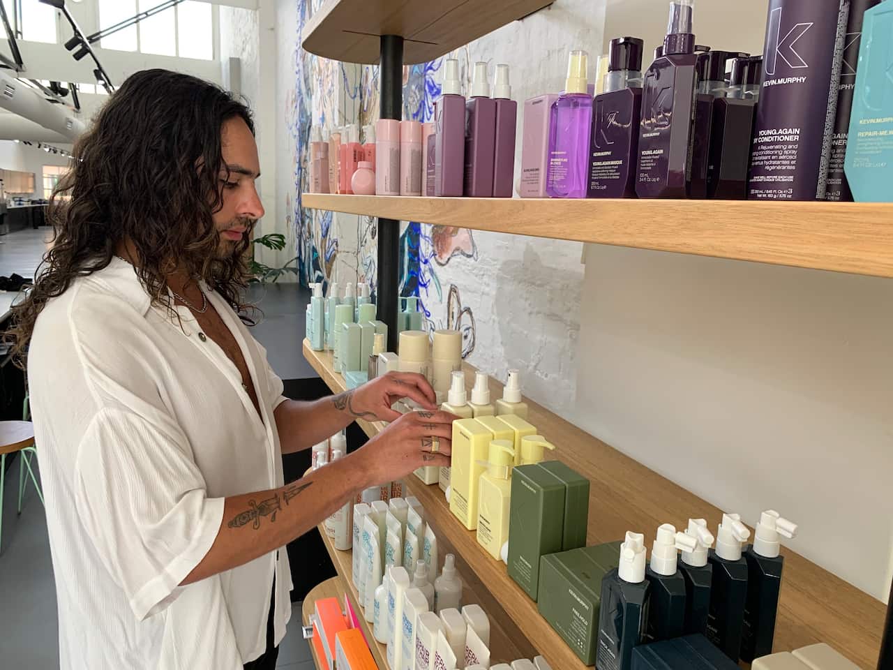 Jacob Faour, head of operations for hairdressing company Edwards and Co.