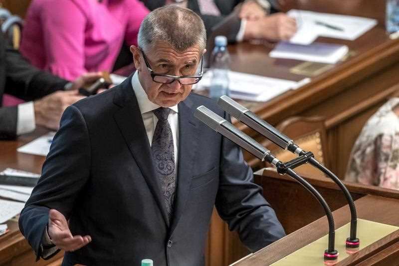 Czech Prime Minister Andrej Babis.