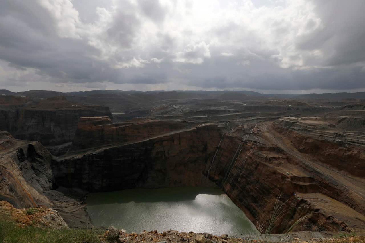 A general view of the HpaKant jade mining area, in Kachin State, northern Myanmar