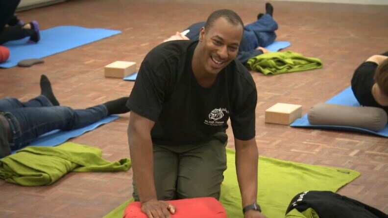 US Air Force veteran Milo Rodgers.