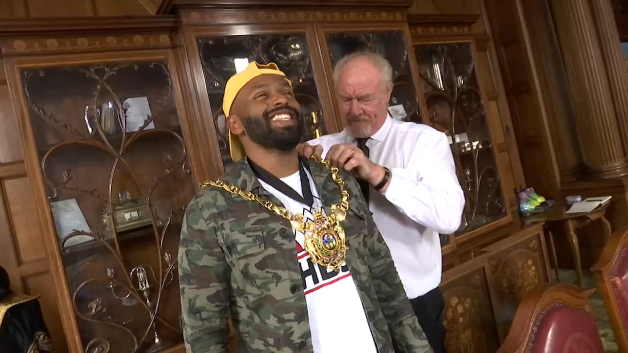The 29-year-old became the Lord Mayor of Sheffield in May. 