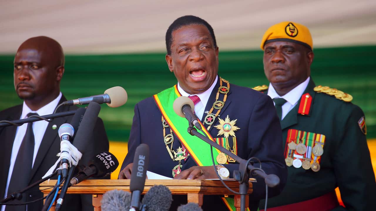 Mnangagwa has been sworn in as the second executive President of Zimbabwe.