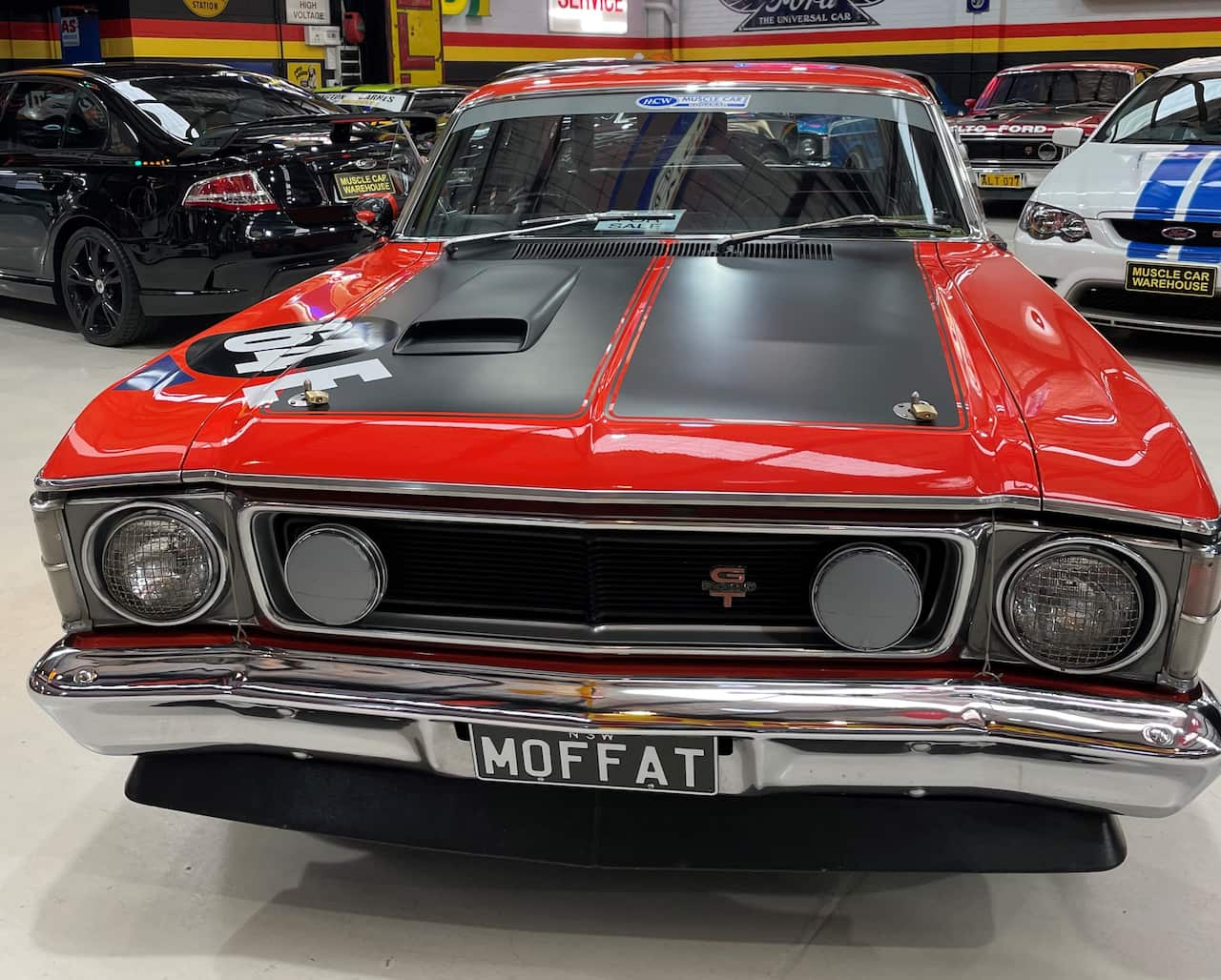 Allan Moffat's racing car is now worth a small fortune.
