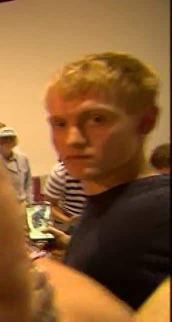 The man Victoria Police wish to question.