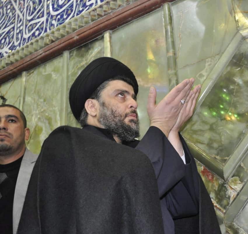 File image of Moqtada al-Sadr, the leader of Iraq's Sadrist movement