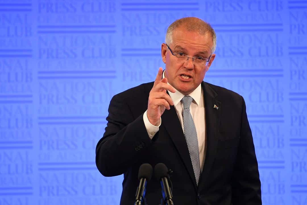 "We look forward to seeing you back home, Hakeem": Scott Morrison.