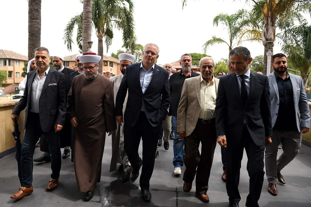 Prime Minister Scott Morrison says the bonds that bind us are at great risk of breaking. 