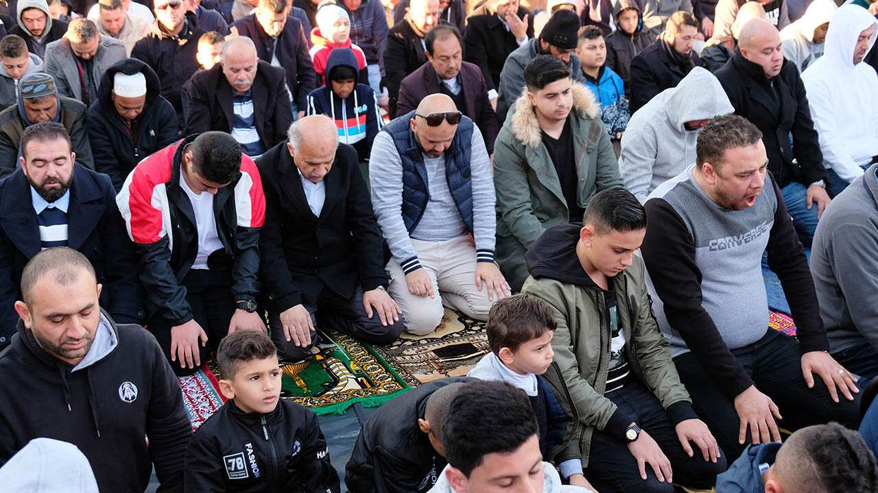 The faithful in Sydney's south west.