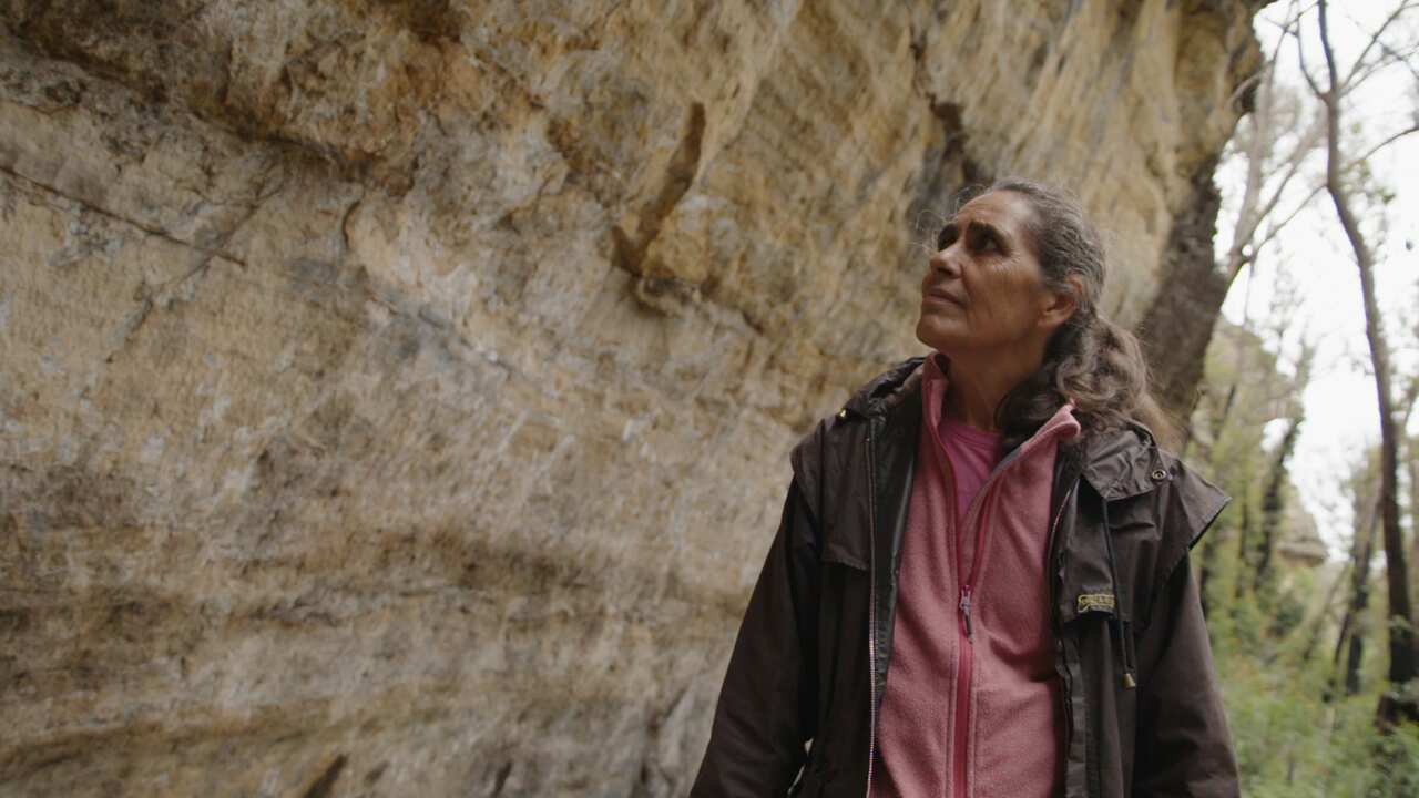 Wiradjuri elder Aunty Sharon Riley 