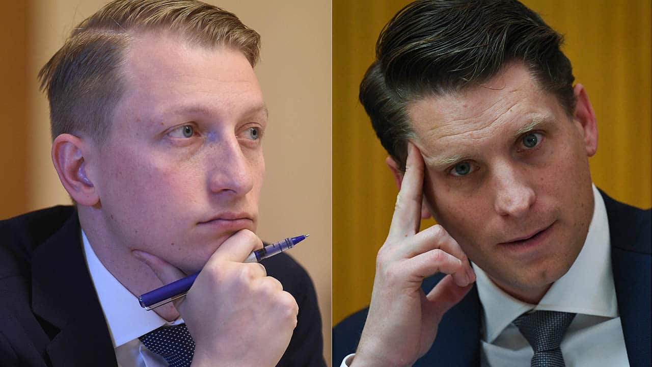 Federal Liberals Andrew Hastie and James Paterson have been barred from visiting China.
