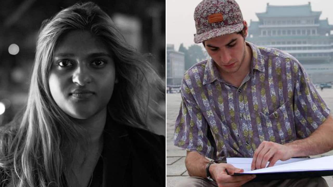 Mridula Amin and Lachie Hinton