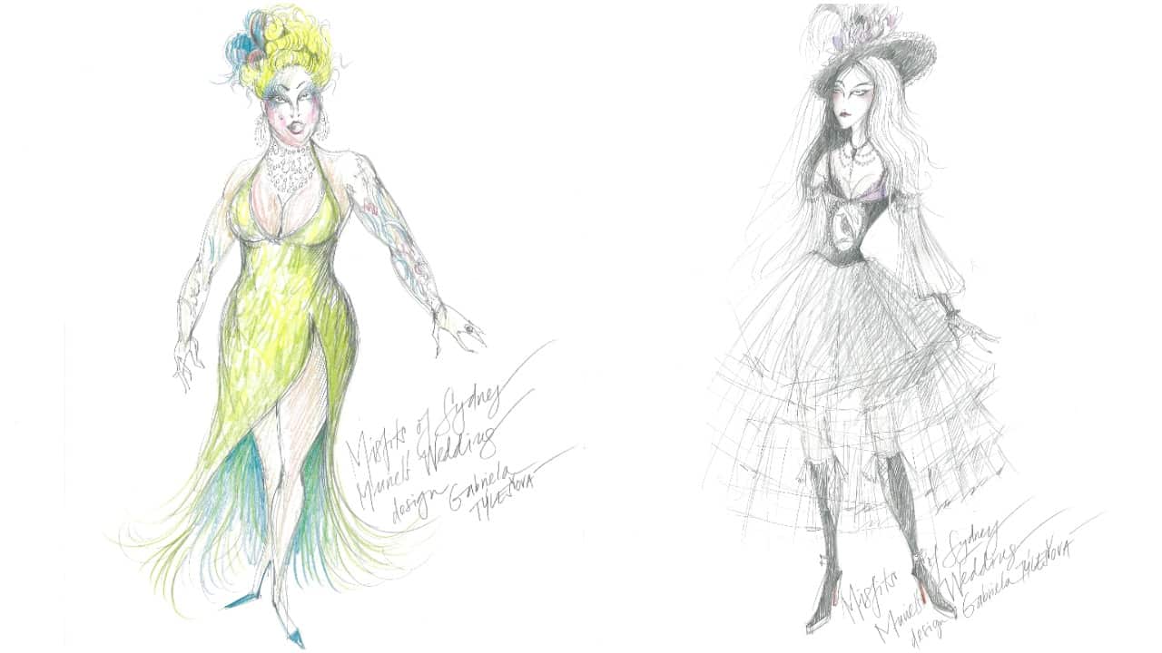 Two designs by Gabriela Tylesova