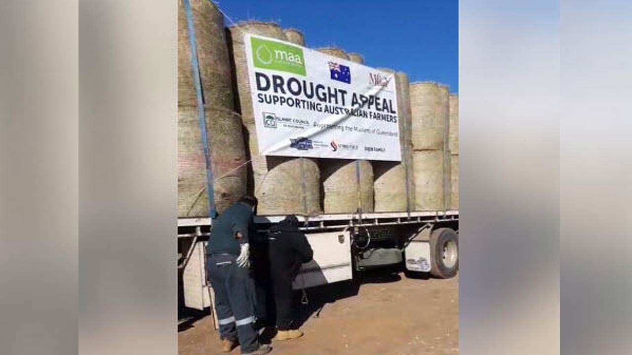 Brisbane's Muslim Charitable Foundation is doing its part to help drought-affected farmers.