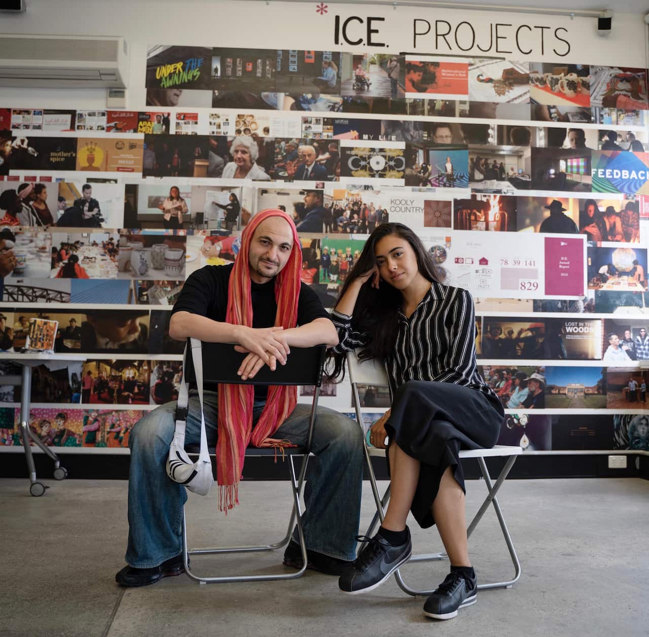 Michael Mohammed Ahmed and Winnie Dunn, who is the general manager at Sweatshop.