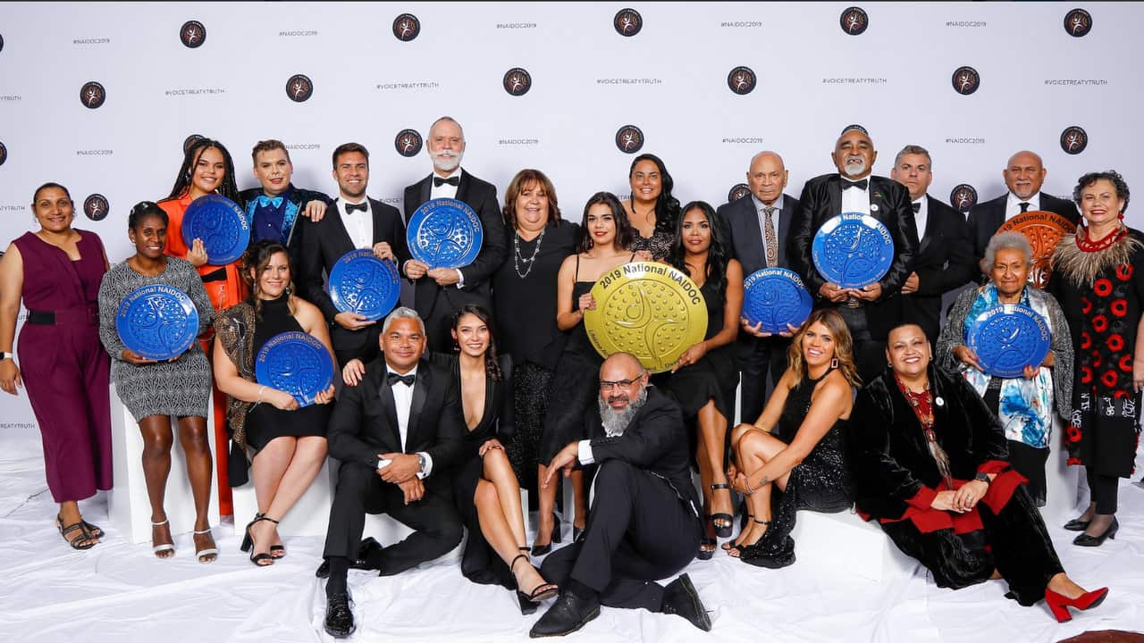 The winners of the 2019 NAIDOC Awards.