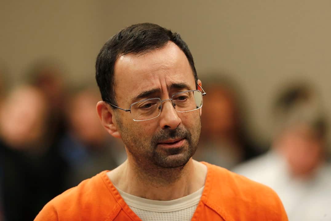 November 2017: The USA Gymnastics team doctor pleaded guilty to seven counts of criminial sexual conduct.