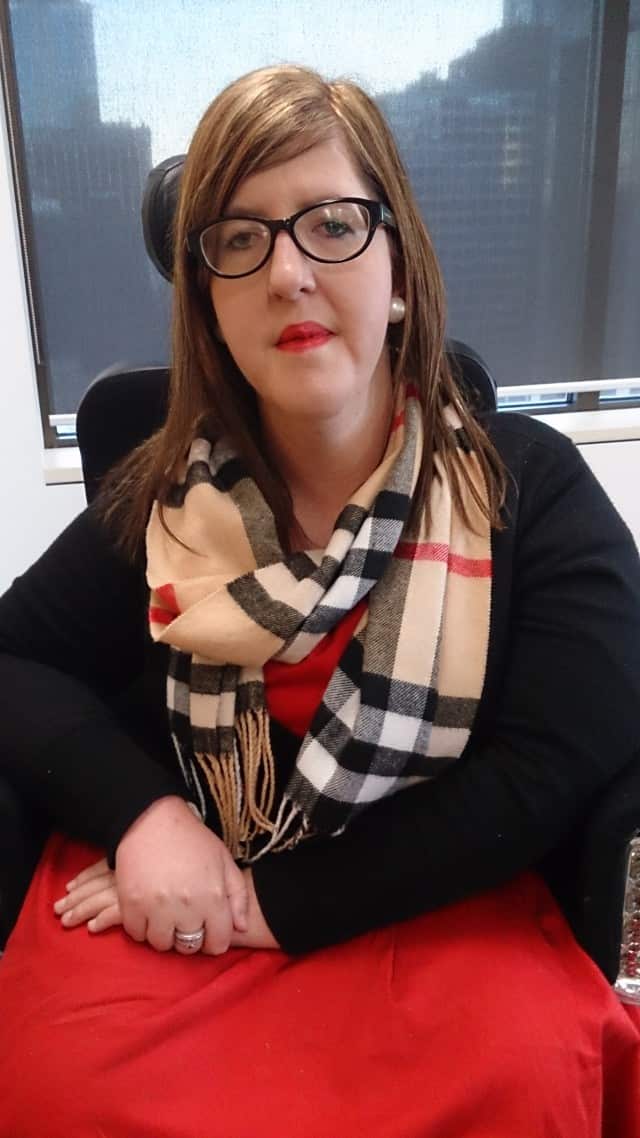 Lawyer and disability advocate, Natalie Wade.
