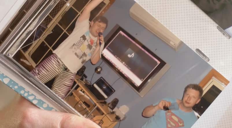 Nathan Lunson, left, died in 2015.