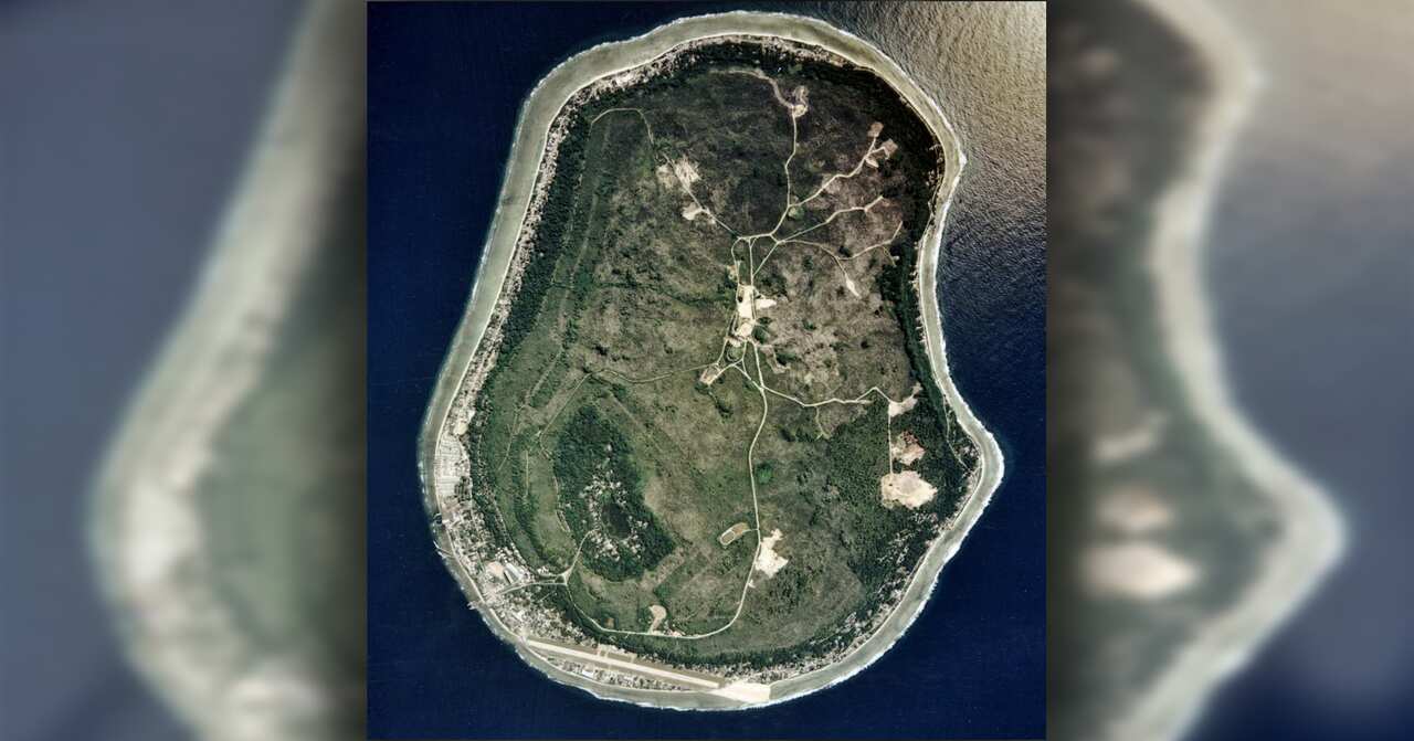 The island of Nauru is home to 10,000 locals and just over 1,000 refugees and asylum seekers.