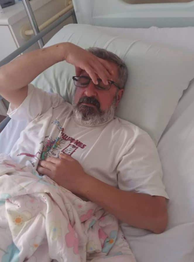 An Iraqi refugee left blind in one eye after the attacks on the Manus detention centre in February 2014, has been flown to Brisbane.