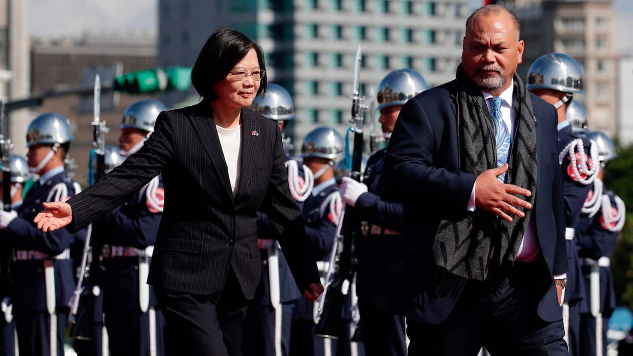 Nauru President Lionel Aingimea is in Taiwan to boost diplomatic relationship between the two countries.