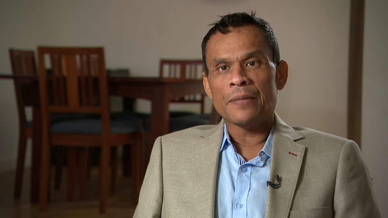 Former Nauru president Sprent Dabwido.