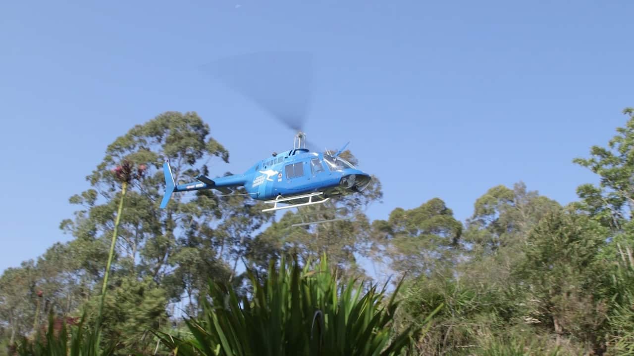 Dick Smith's helicopter