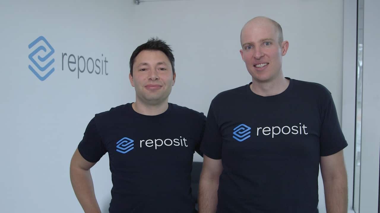 Dean Spaccavento and Lachlan Blackhall are two of the founders for Reposit.
