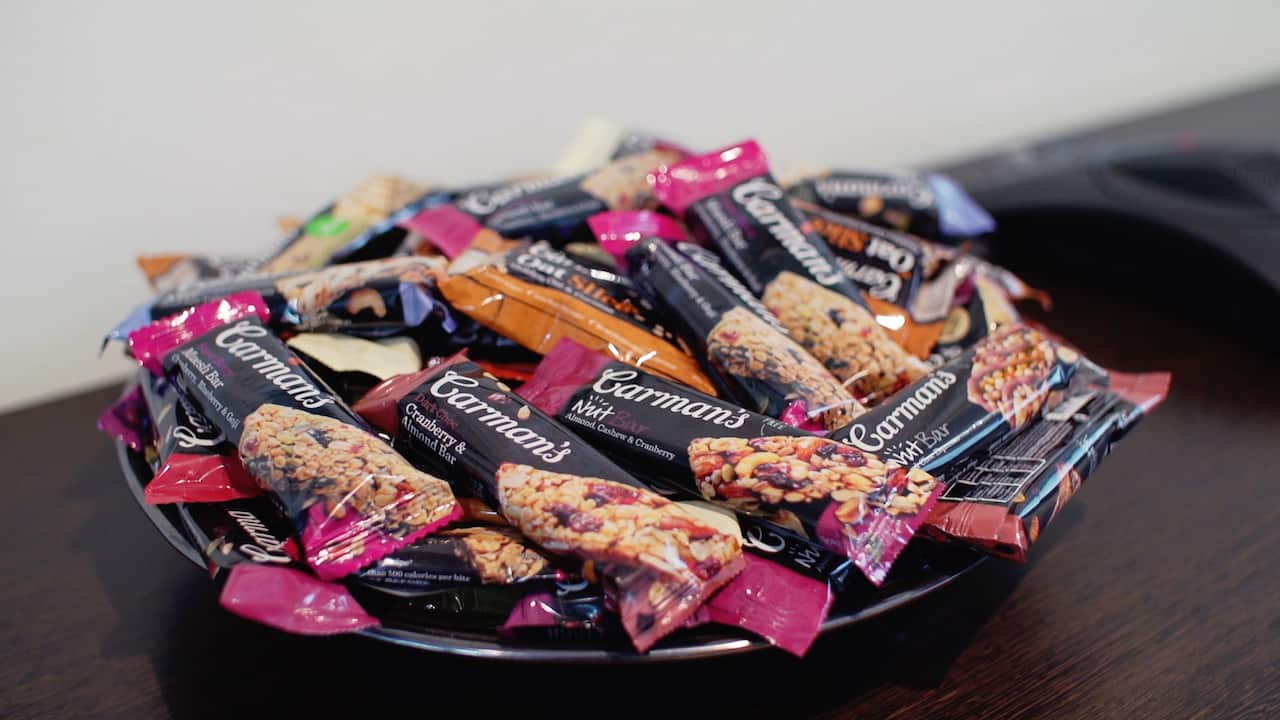 Carman's muesli bars used to be made, packed and delivered by hand.