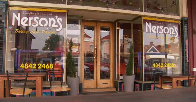 The Nerson's cafe in Braidwood.