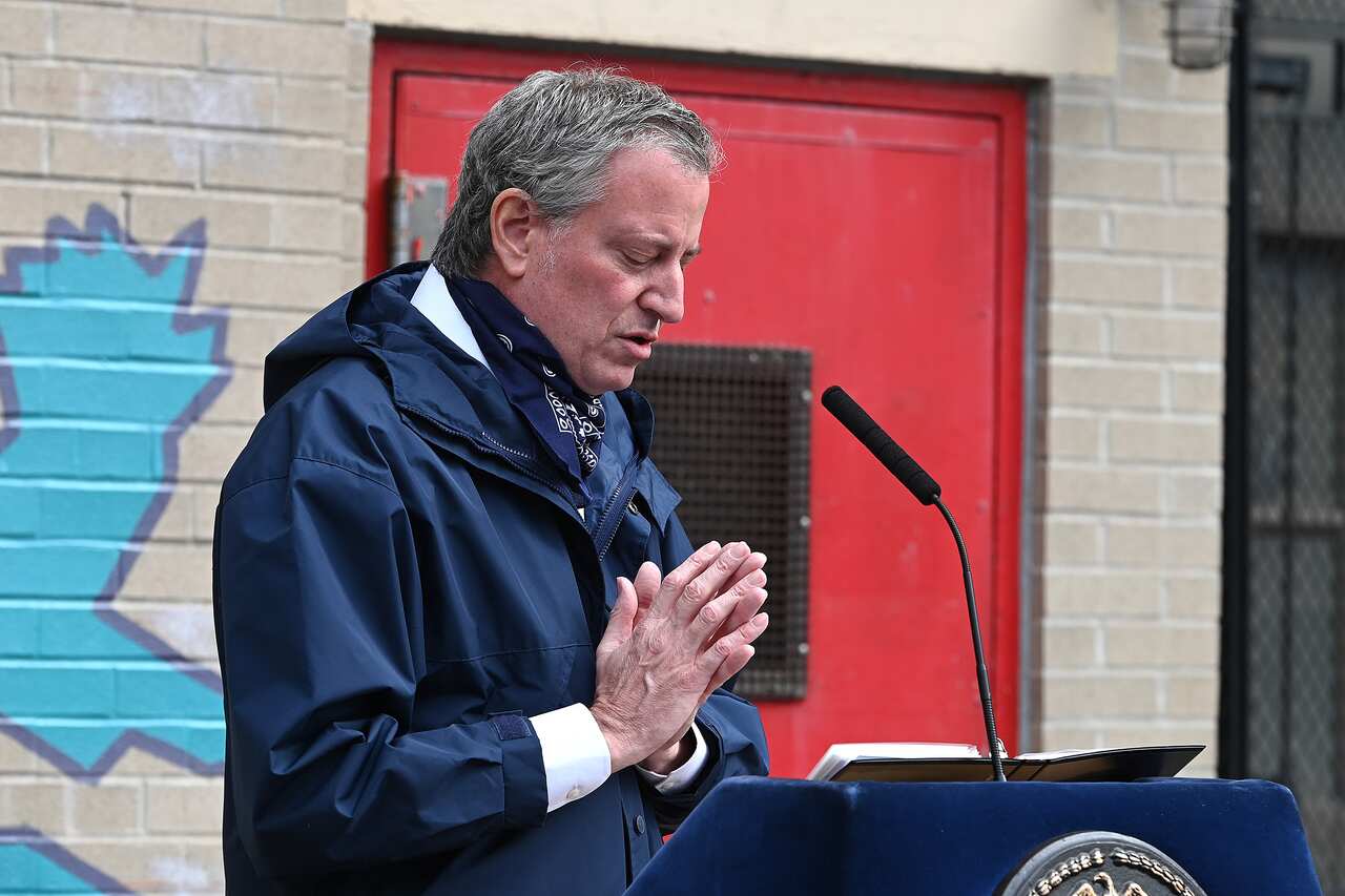 New York City Mayor Bill de Blasio (AAP)