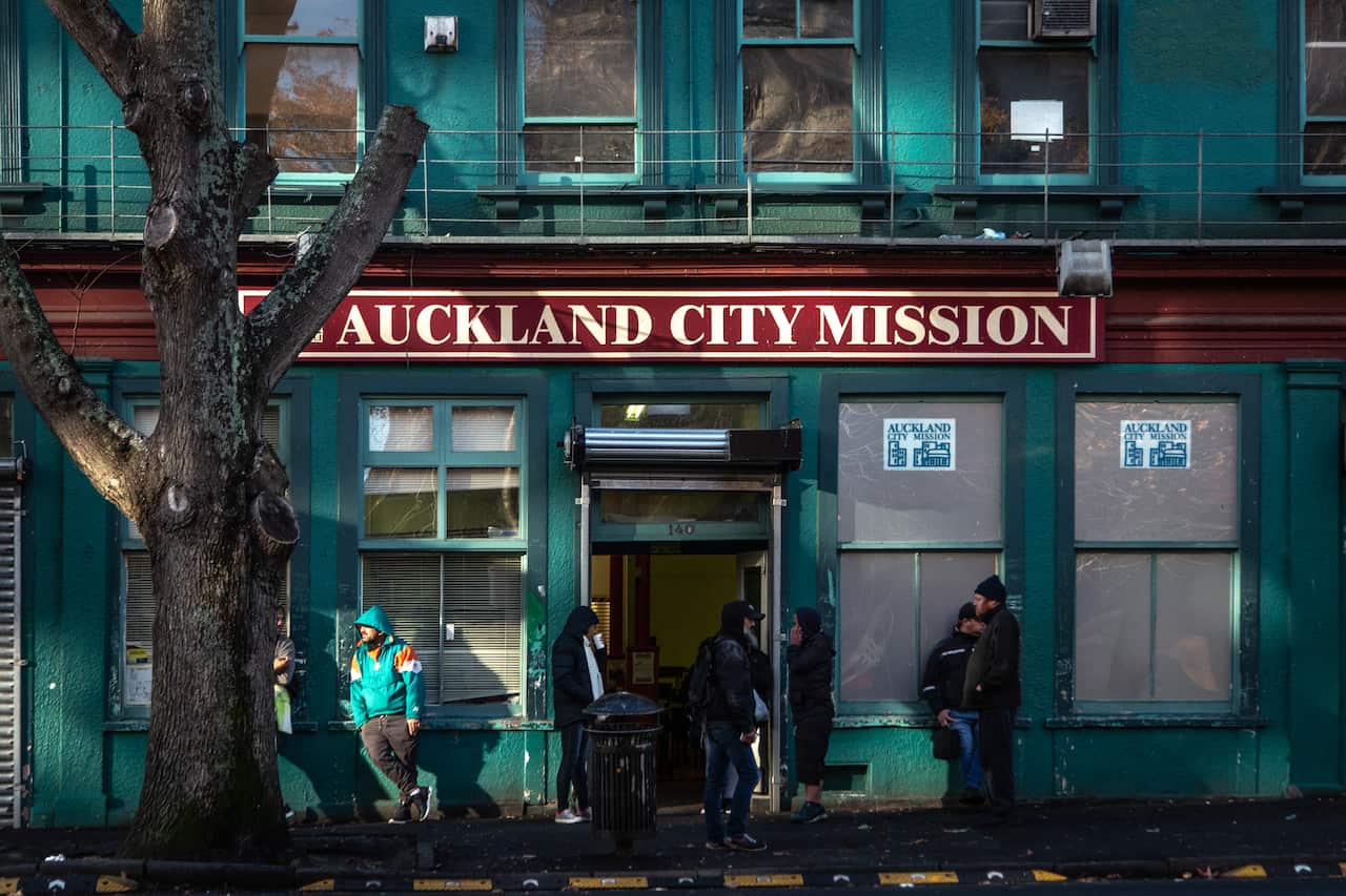 The Auckland City Mission, which provides social services for the homeless and poor,