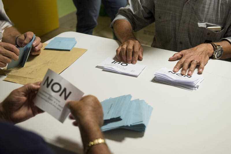 Local results varied widely in the ethnically diverse territory.