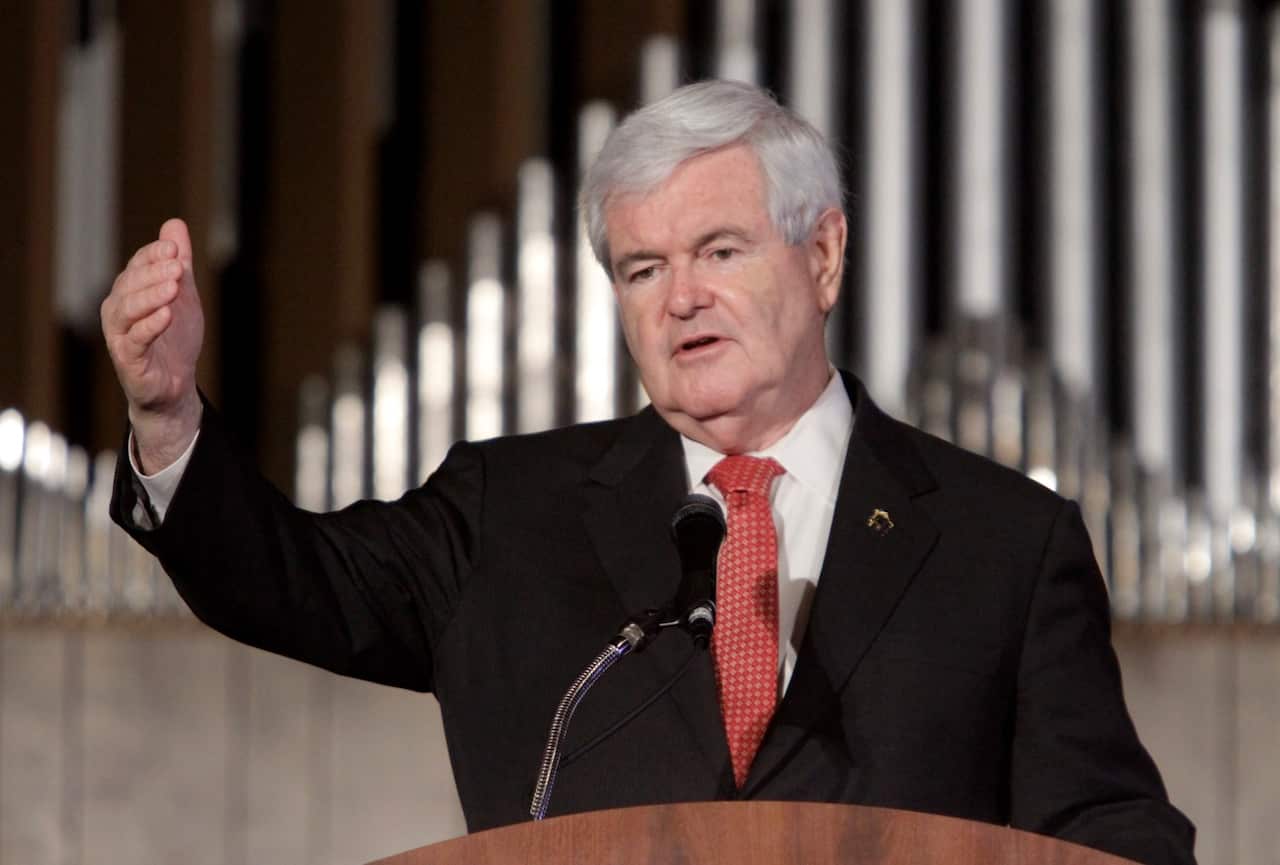 File image of Newt Gingrich (AAP)