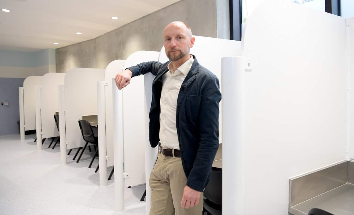 The centre's medical director Dr Nico Clark.