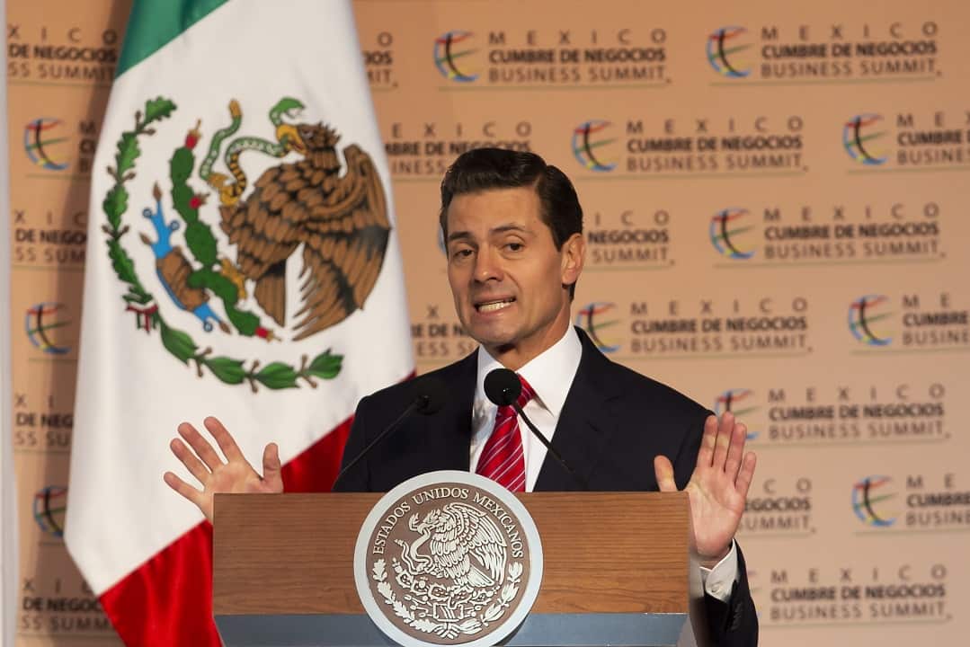 President Enrique Pena Nieto announced a "You are at home" plan to encourage the migrants to stay in Mexico.