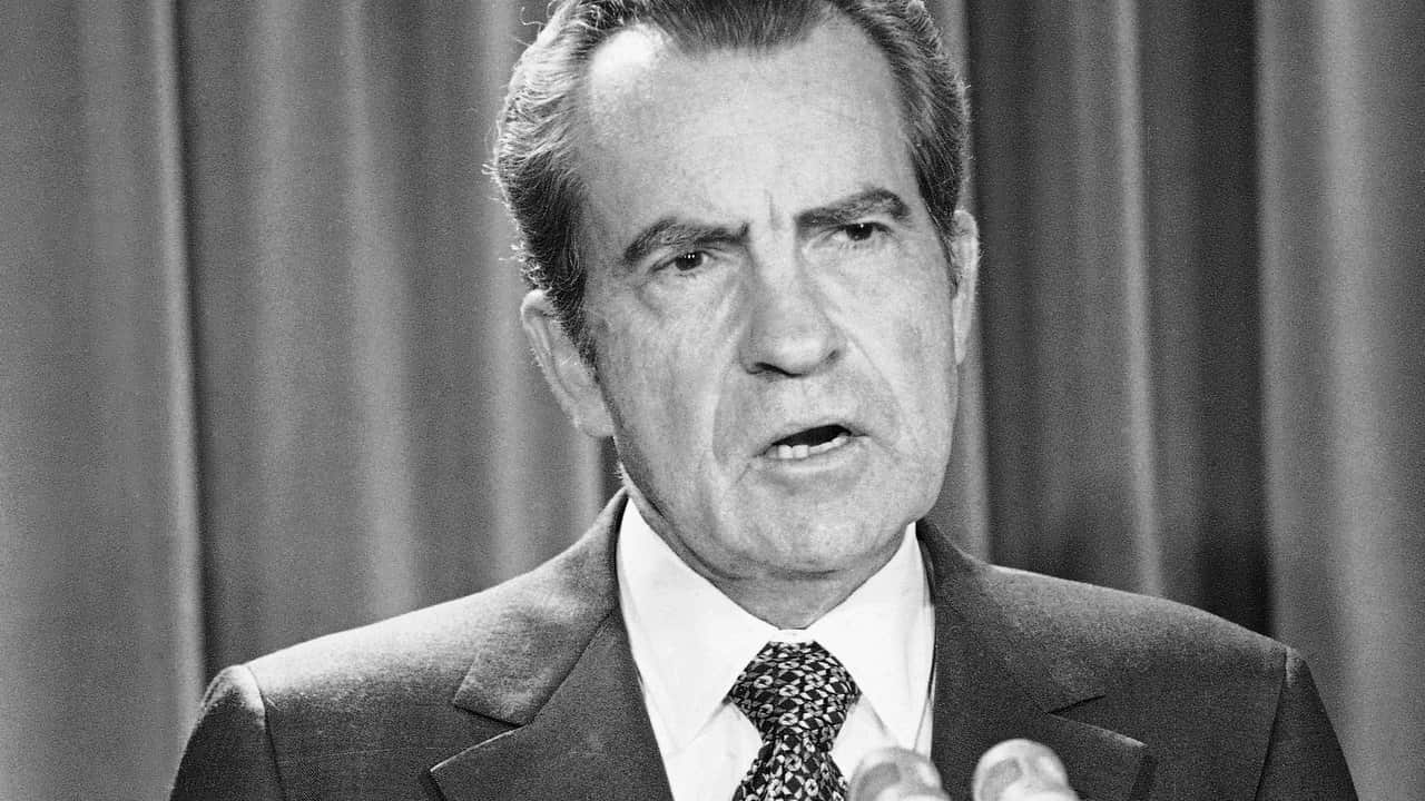 President Richard Nixon.