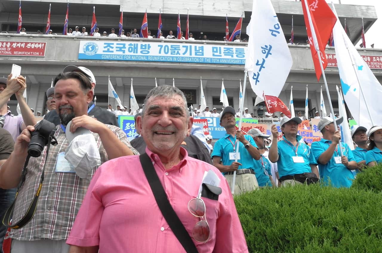 Raymond Ferguson believes North Korea gets a bad reputation through the western media. 