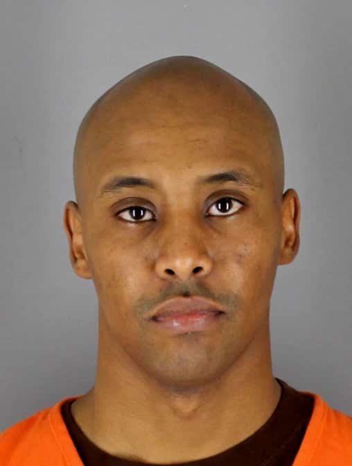 Former Minneapolis police officer Mohamed Noor, after he turned himself in to the Hennepin County Jail, in Minnesota.